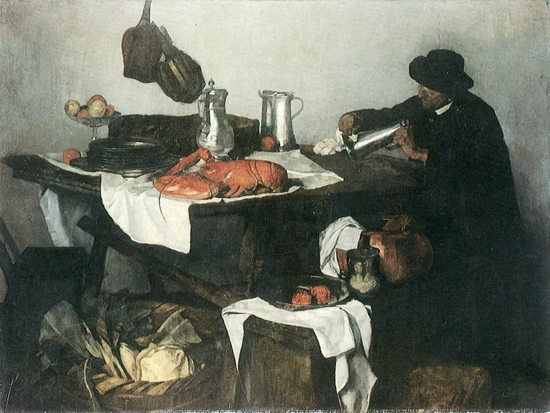 1846-Carl Schuch - Natura morta - Museo Nazionale di Breslavia
